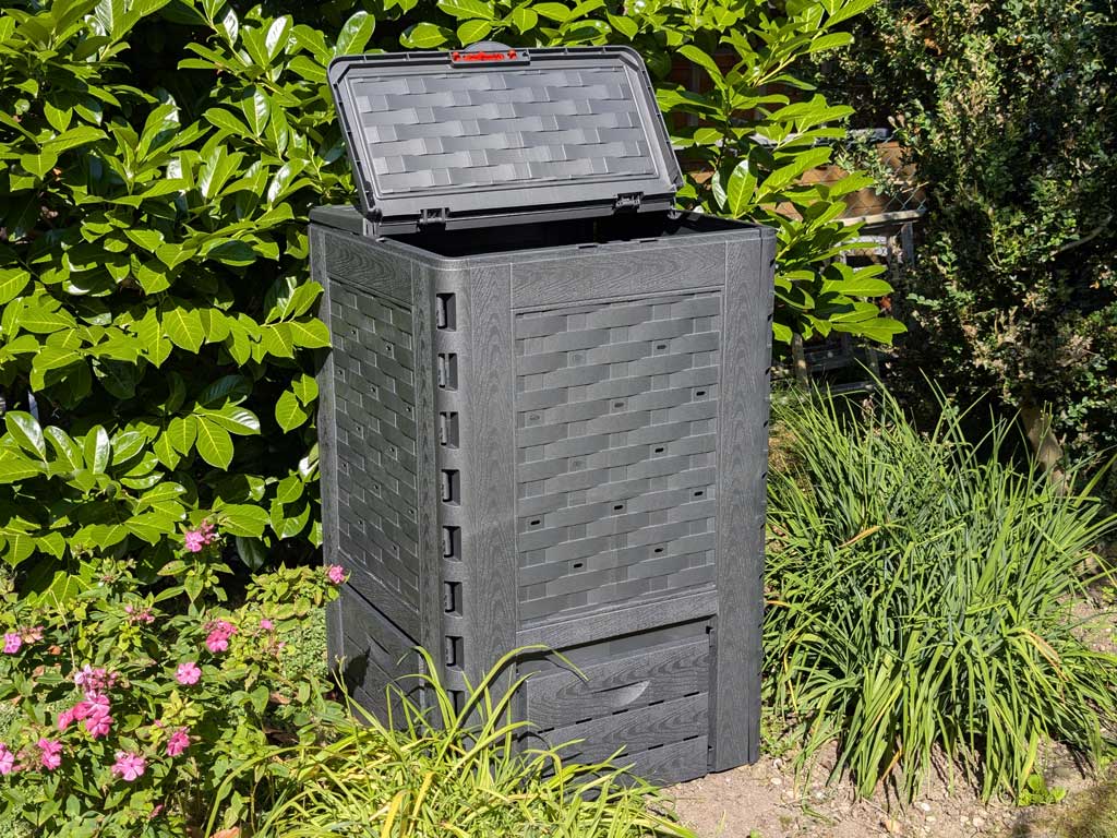 Thermoquick Express Komposter Pro Line in Rattan Optik