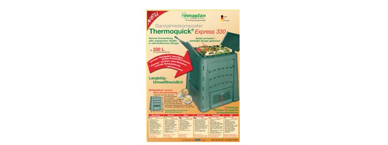 Flyer - Komposter Thermoquick Express 330 Liter