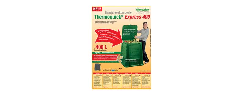 Flyer - Komposter Thermoquick Express 400 Liter